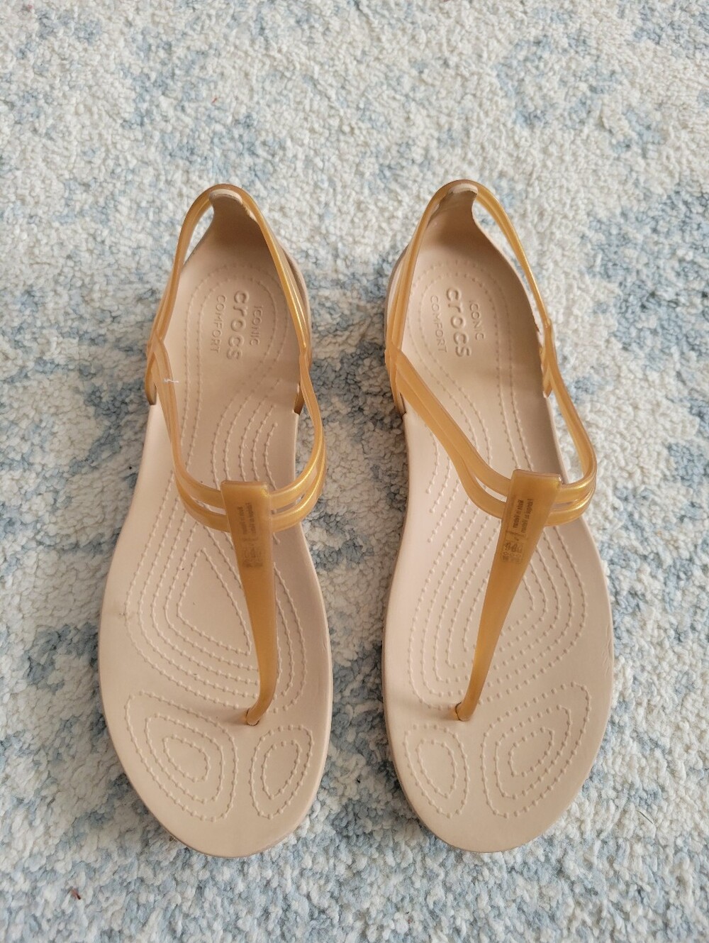 CROCS Isabella Thong Sandals Size 7